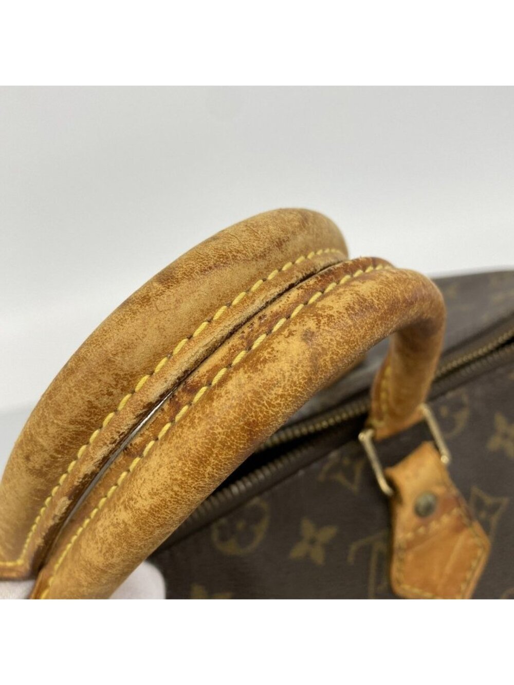 Louis Vuitton Handbag Monogram Speedy 35 Brown - Picture 9 of 10